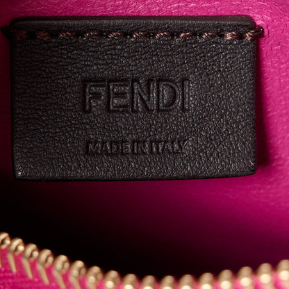 Fendi Vitello Grace New Matte Nano Fendigraphy Hobo Charm Ciclamino Pilar 7 of 12