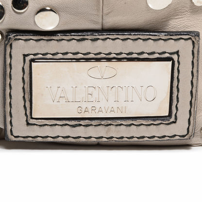 Valentino Garavani Nappa Studded Petale Tote Taupe 8 of 8