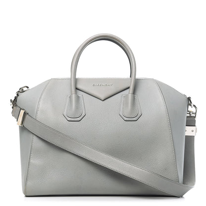 Givenchy Sugar Goatskin Medium Antigona Pearl Grey 1 of 17