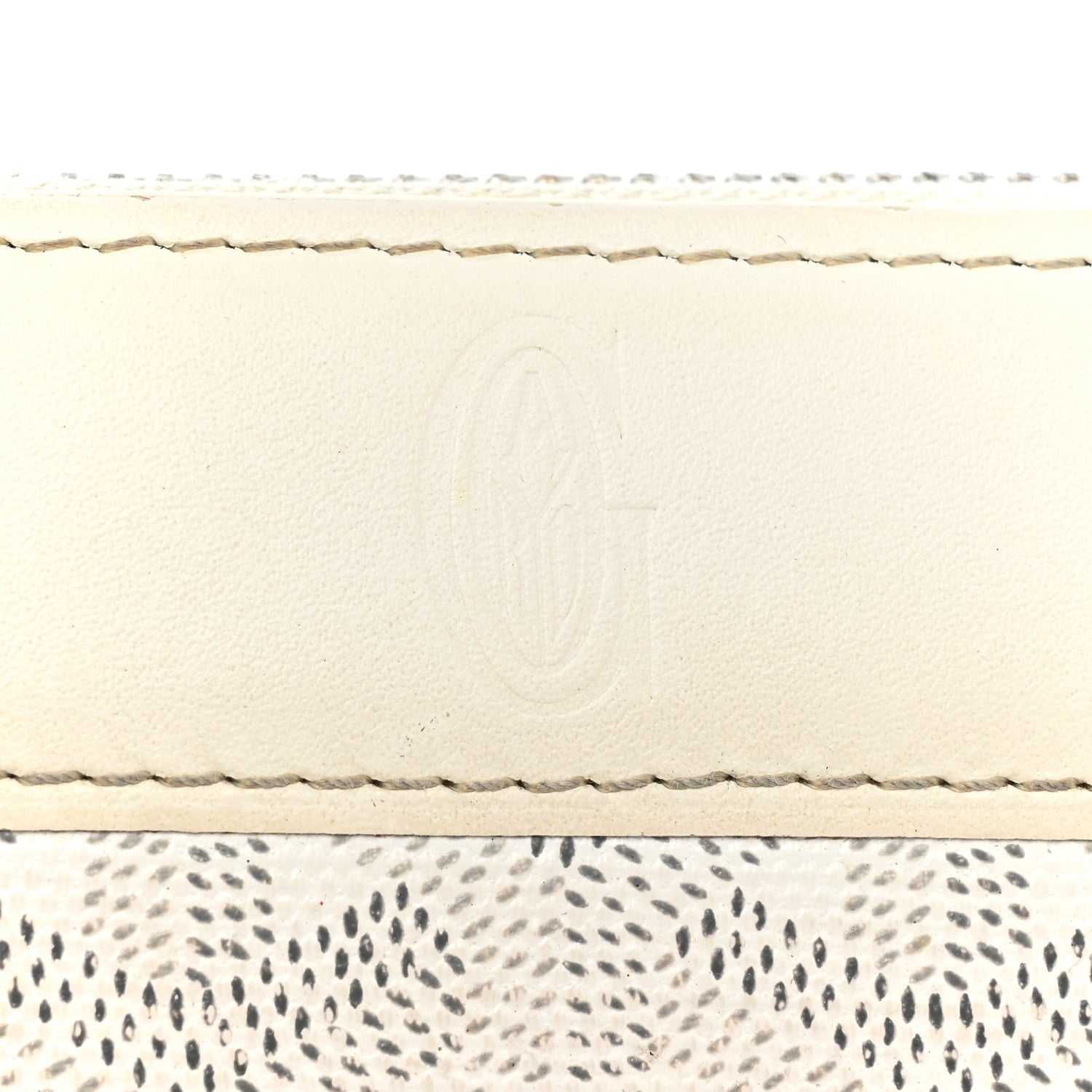 Goyard Goyardine Matignon Zip Around GM Wallet White 29 of 29