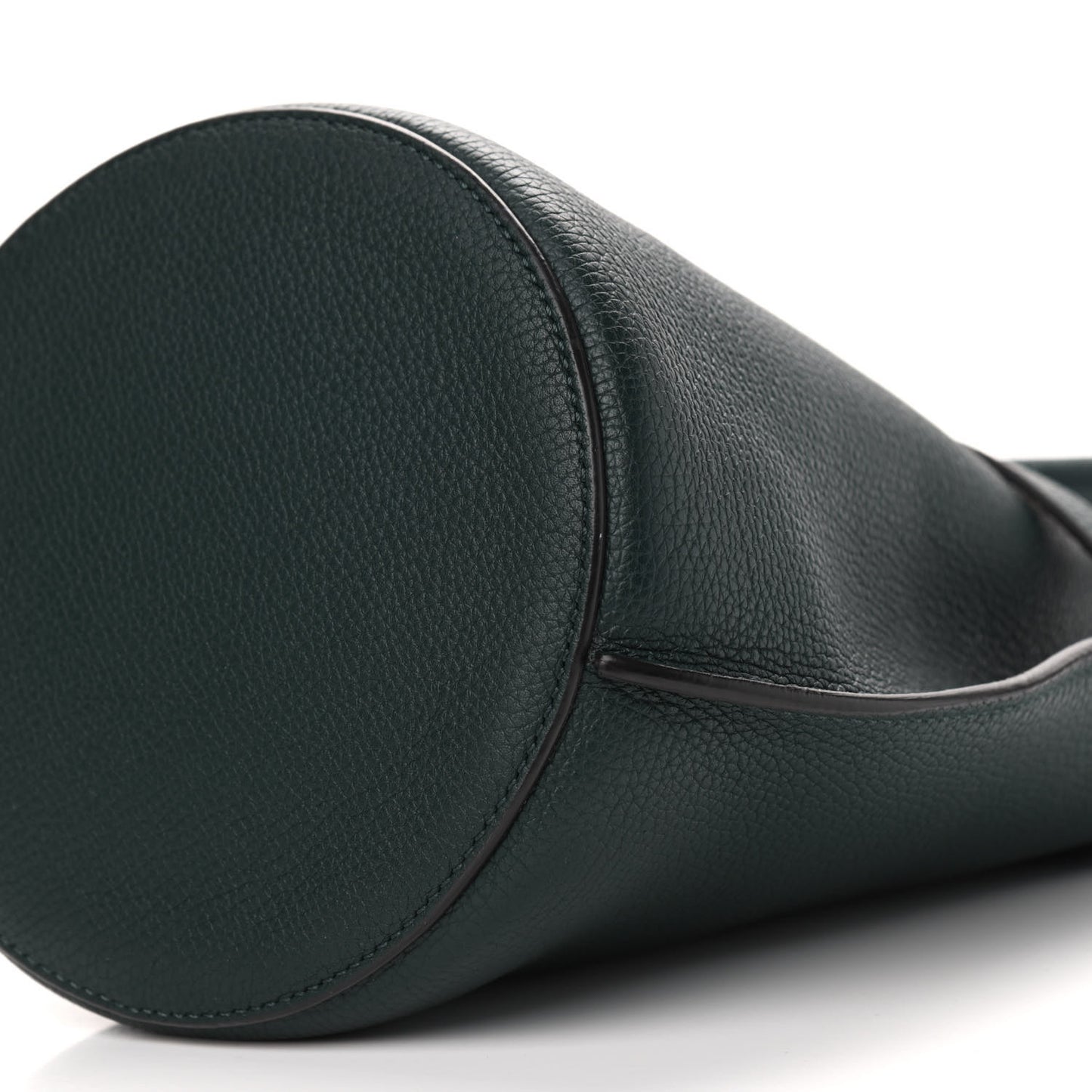Supple Grained Calfskin Nano Big Bag Bucket Amazone