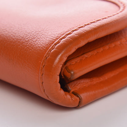 Hermes Swift Jige Duo Clutch Orange 13 of 13