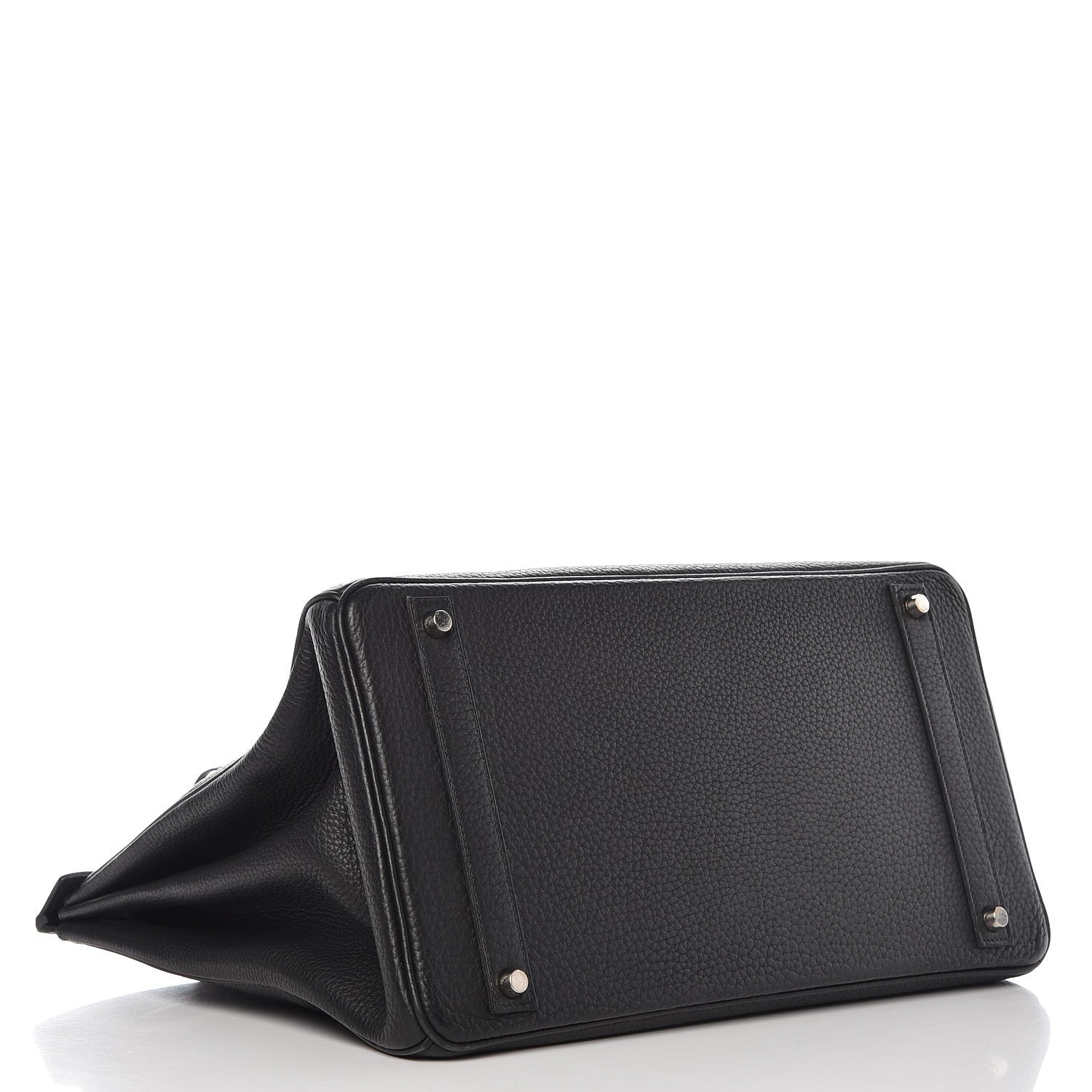 Hermes Taurillon Clemence Birkin 40 Black 5 of 36