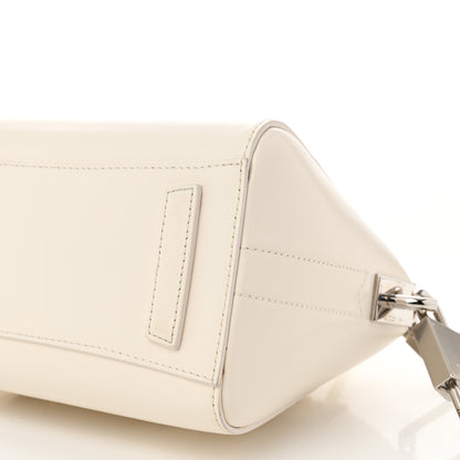 Givenchy Box Calfskin Mini Lock Antigona Shoulder Bag Ivory 10 of 11