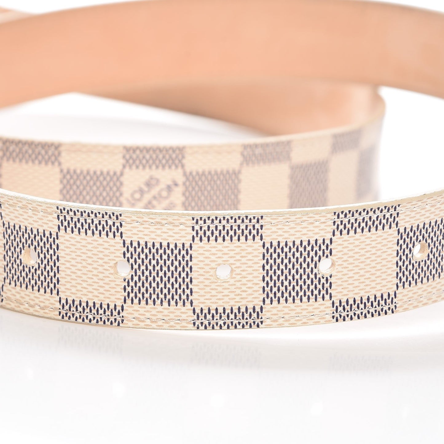 Damier Azur 30mm Tresor Belt 95 38