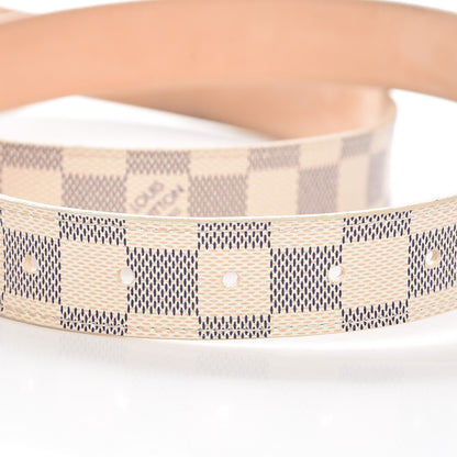 Louis Vuitton Damier Azur 30mm Tresor Belt 95 38 10 of 11