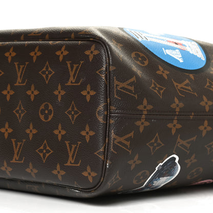 Louis Vuitton Monogram World Tour Neverfull MM 10 of 12