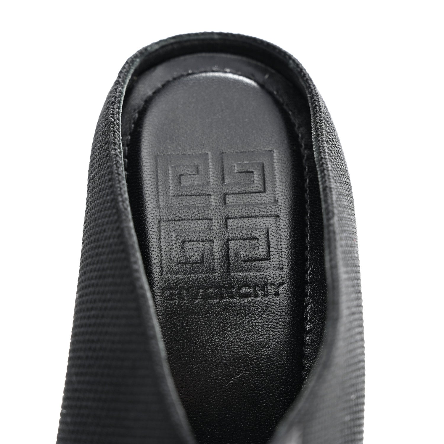 Givenchy Knit Fabric Show Lace-Up Mules 37 Black 8 of 10