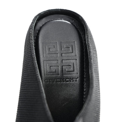 Givenchy Knit Fabric Show Lace-Up Mules 37 Black 8 of 10