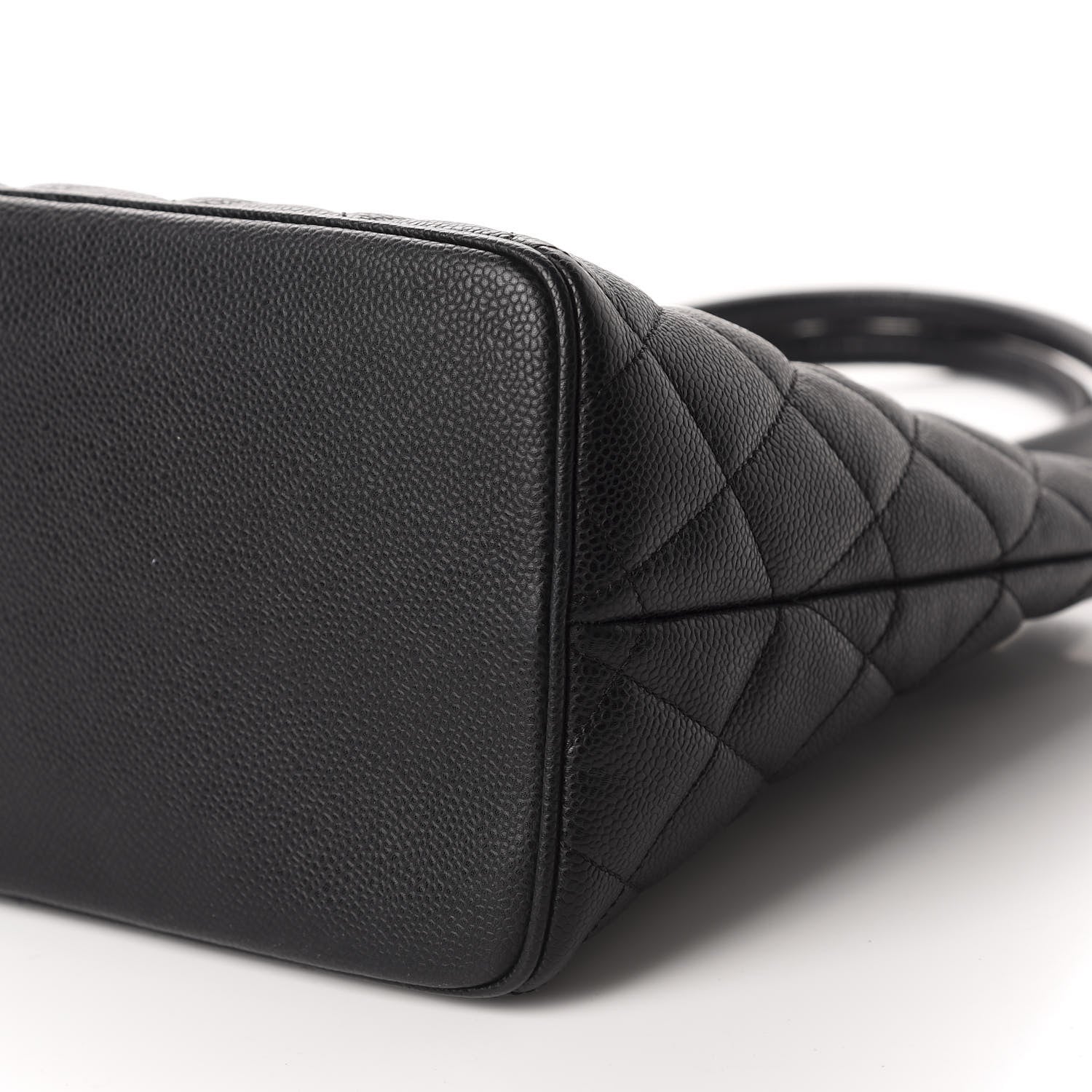 Chanel Caviar Quilted Medallion Tote Black 7 of 10