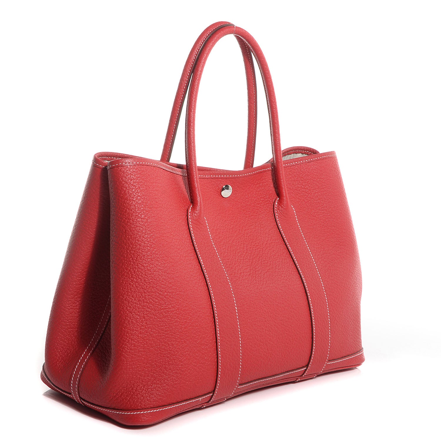 Hermes Vache Country Garden Party 36 MM Rouge Casaque 7 of 14
