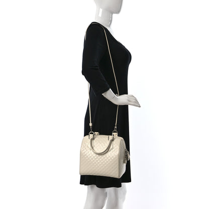 Louis Vuitton Damier Facette Speedy Cube PM Cream 2 of 13
