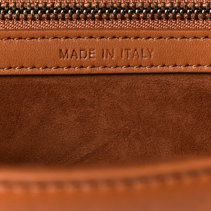 Christian Dior Lambskin Studded Medium Diorama Flap Bag Brown 10 of 13
