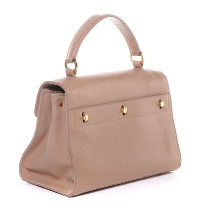 Saint Laurent Calfskin Canvas Small Muse Two Beige 3 of 10
