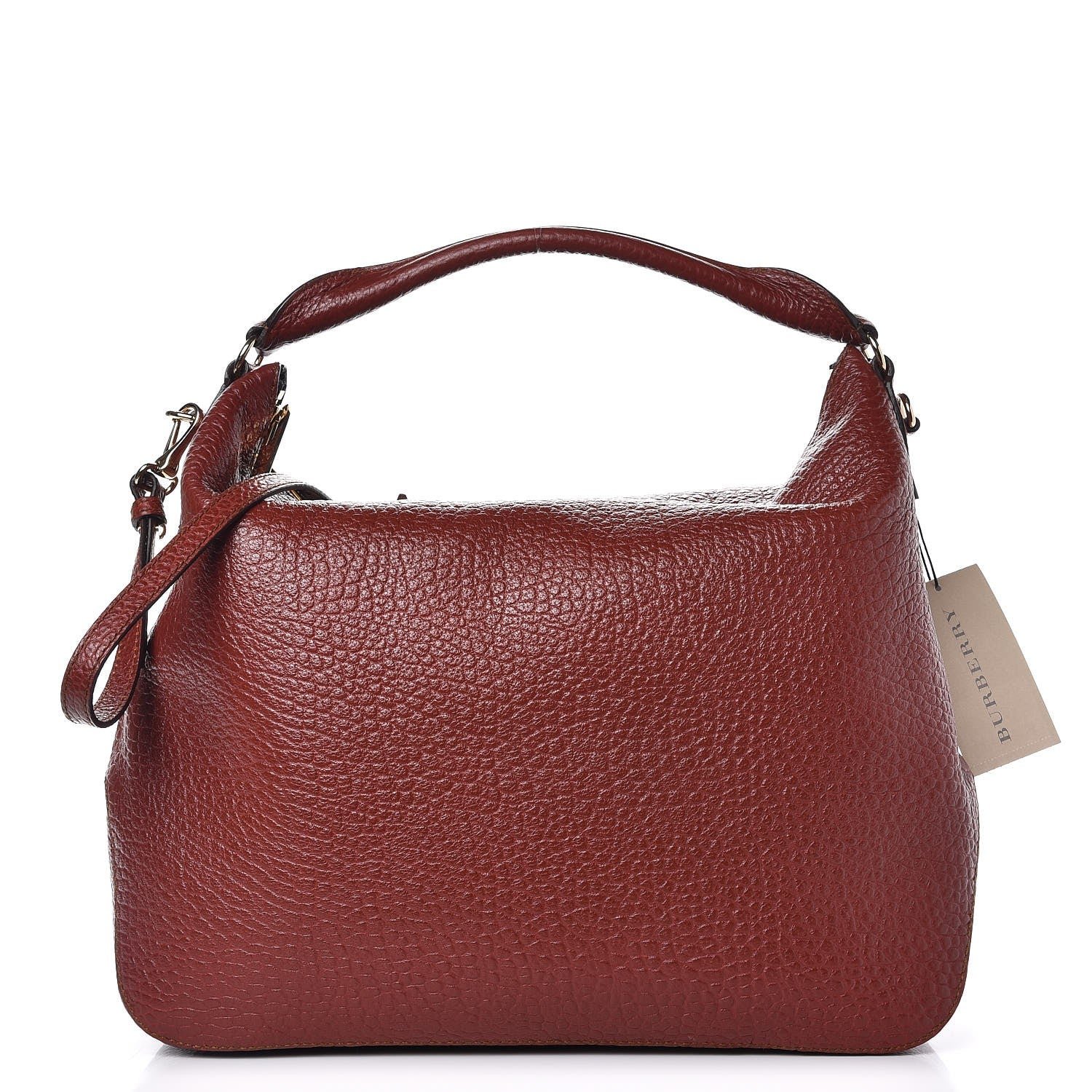 Burberry Heritage Grain Medium Ledbury Hobo Bright Tortoiseshell 1 of 7