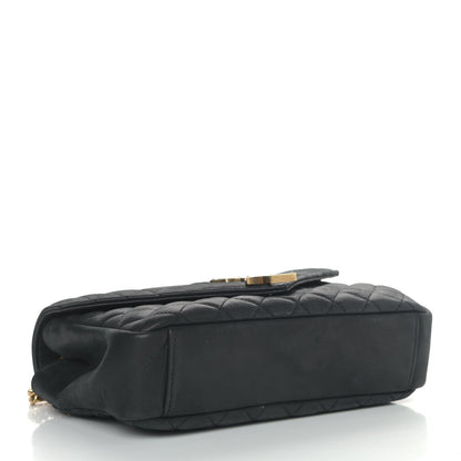 Saint Laurent Calfskin Tri-Quilt Monogram Medium College Bag Black 4 of 9