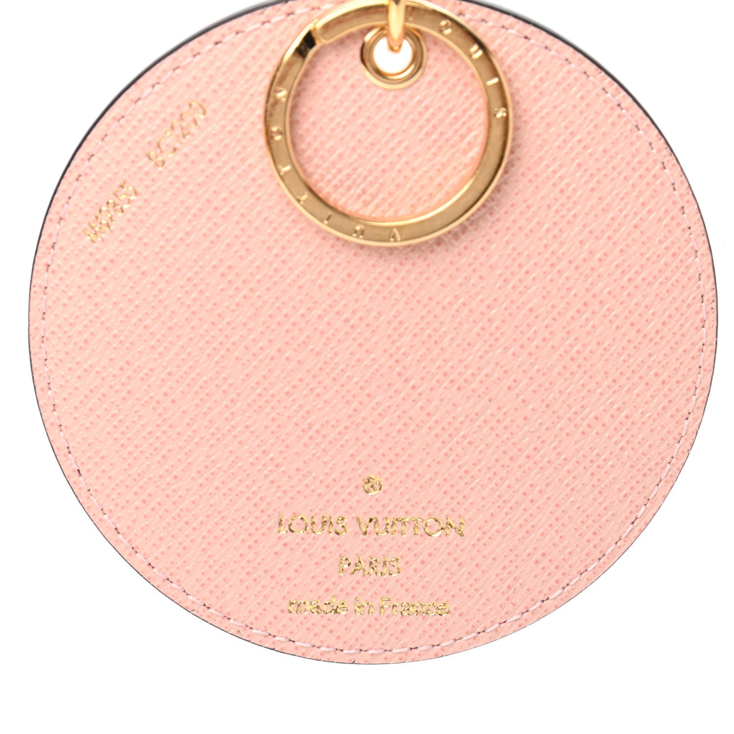 Louis Vuitton Monogram 2020 Christmas Animation Big Wheel Bag Charm Key Ring Rose Ballerine 3 of 3