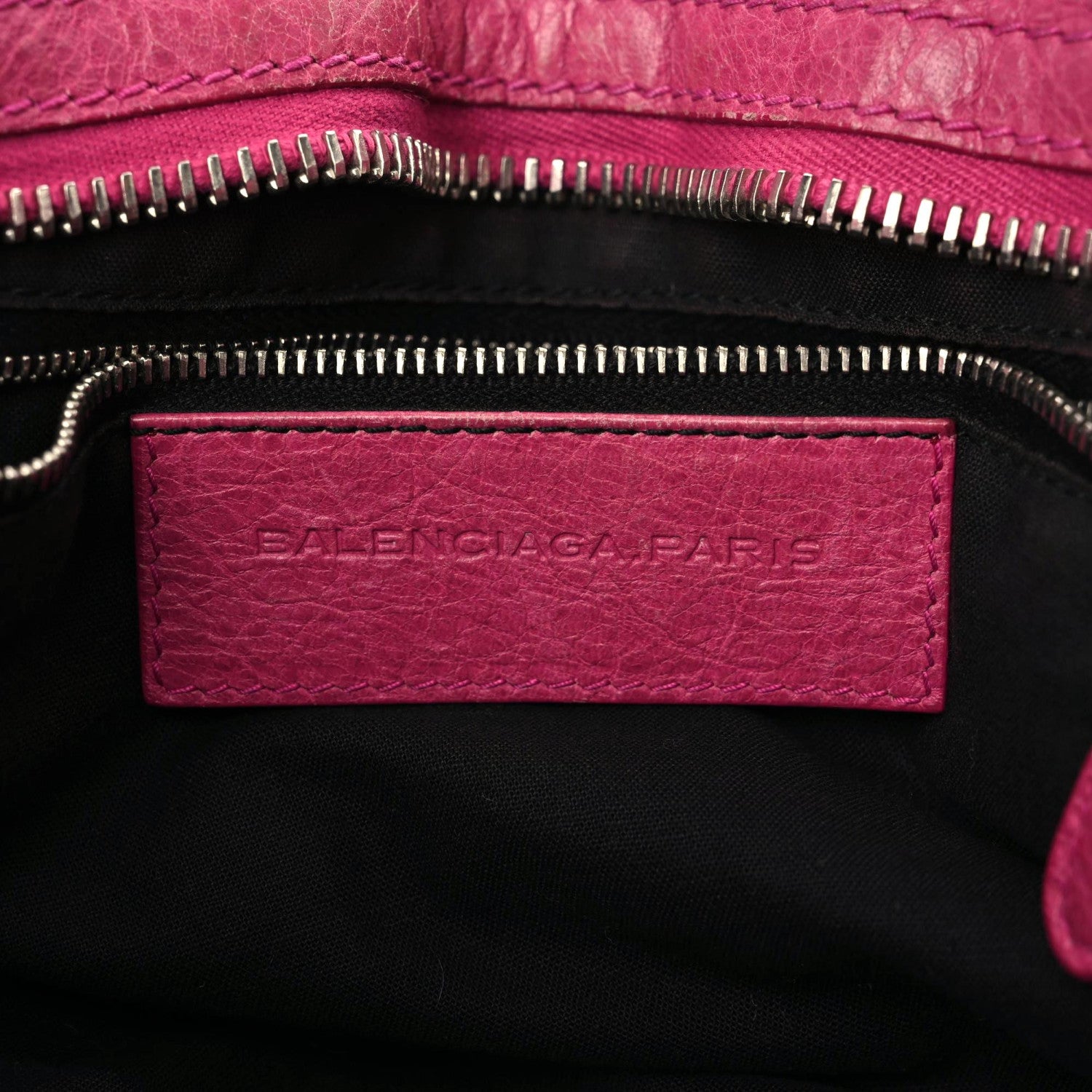Balenciaga Agneau Giant 21 Silver Hardware City Cyclamen Fucsia 27 of 36