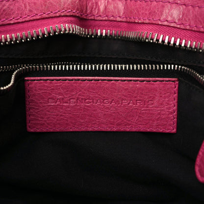 Balenciaga Agneau Giant 21 Silver Hardware City Cyclamen Fucsia 27 of 36