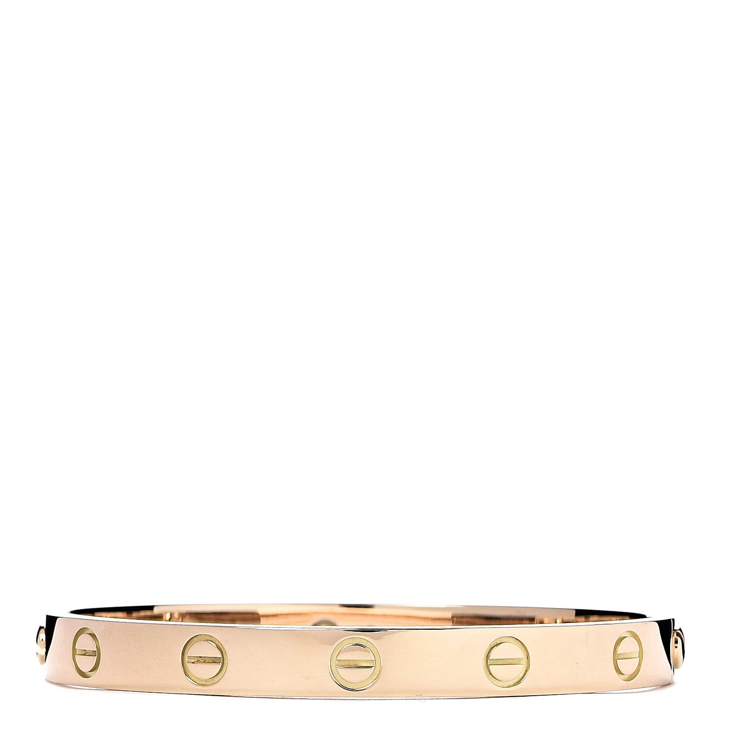 18K Yellow Gold LOVE Bracelet 16