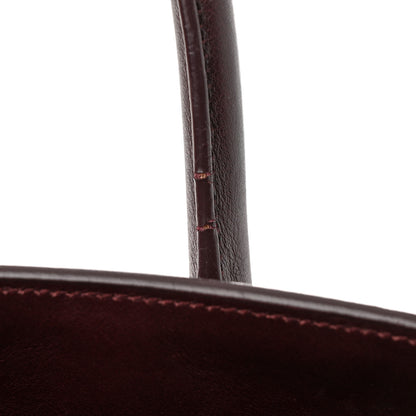 Saint Laurent Calfskin Large Sac de Jour Carryall Amarena 16 of 16