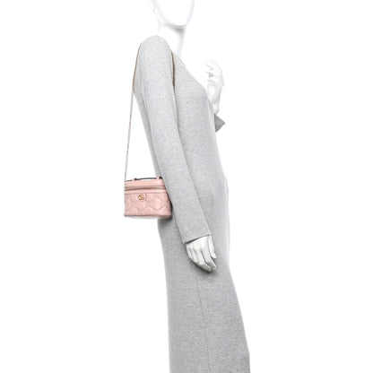 Gucci Calfskin GG Matelasse Mini Top Handle Bag Perfect Pink 2 of 10