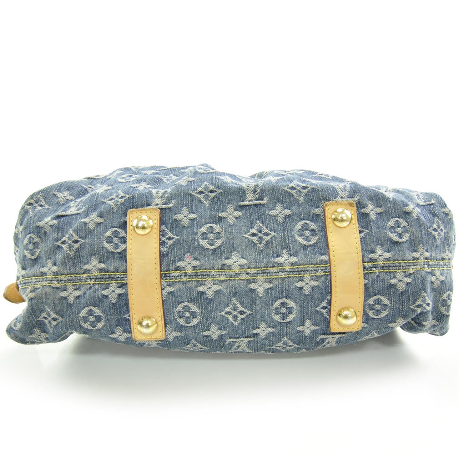 Louis Vuitton Denim Neo Cabby MM Blue 5 of 8