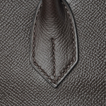 Hermes Courchevel Birkin 35 Chocolate 30 of 33