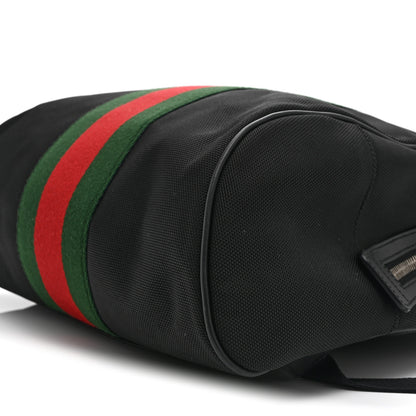 Gucci Techno Canvas Web Backpack Black 10 of 10