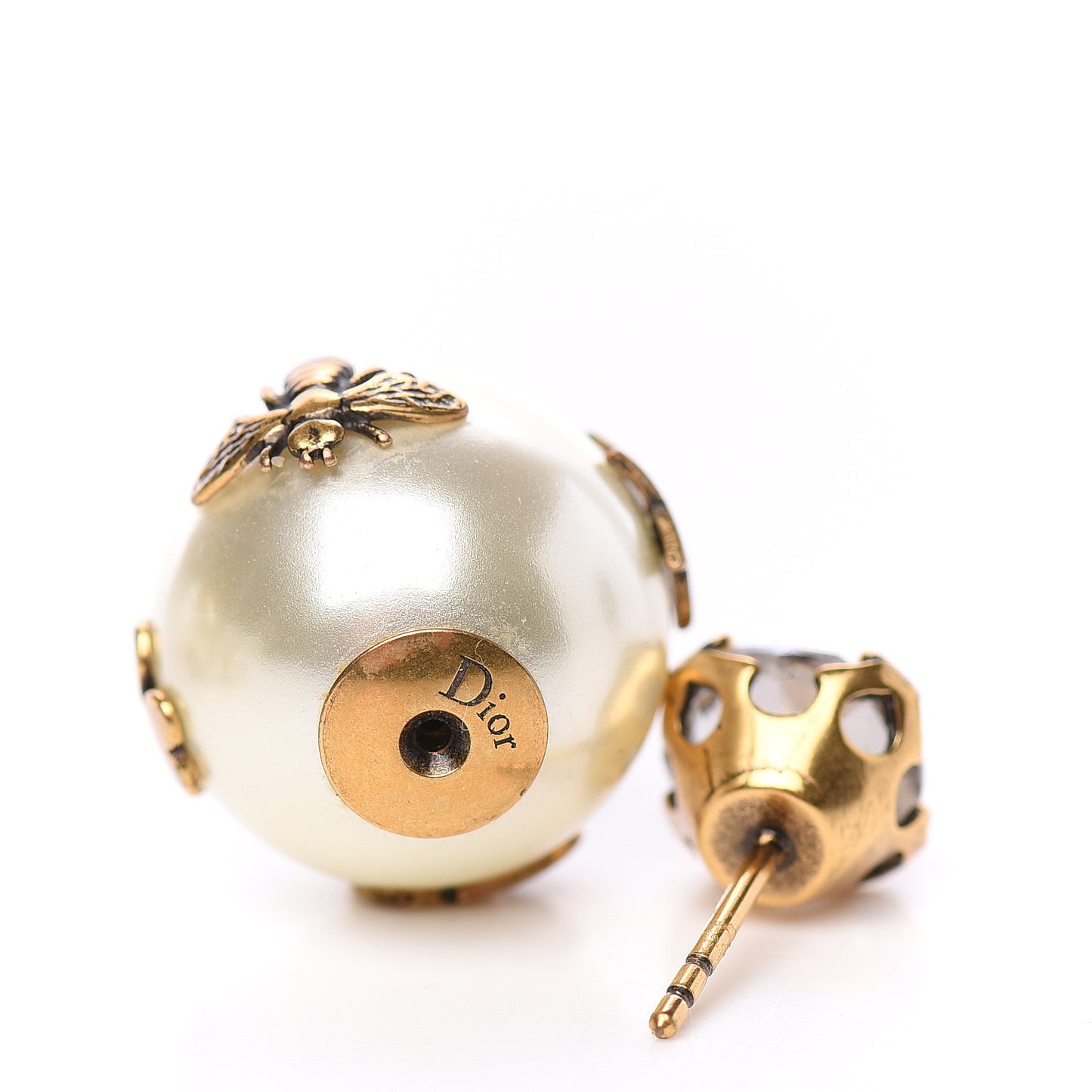 Mise En Dior Tribal Crystal Charm Earrings