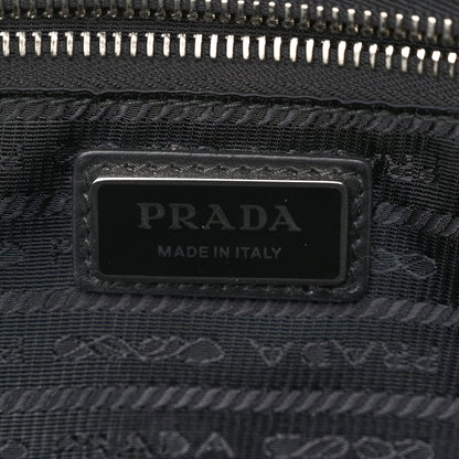 Prada Tessuto Re-Nylon Triangle Padded Travel Black 6 of 9