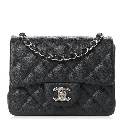 Chanel Caviar Quilted Mini Square Flap Black 1 of 9