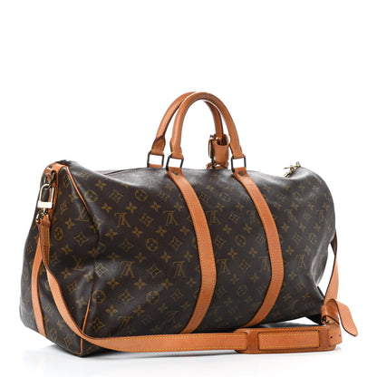 Louis Vuitton Monogram Keepall Bandouliere 50 3 of 20
