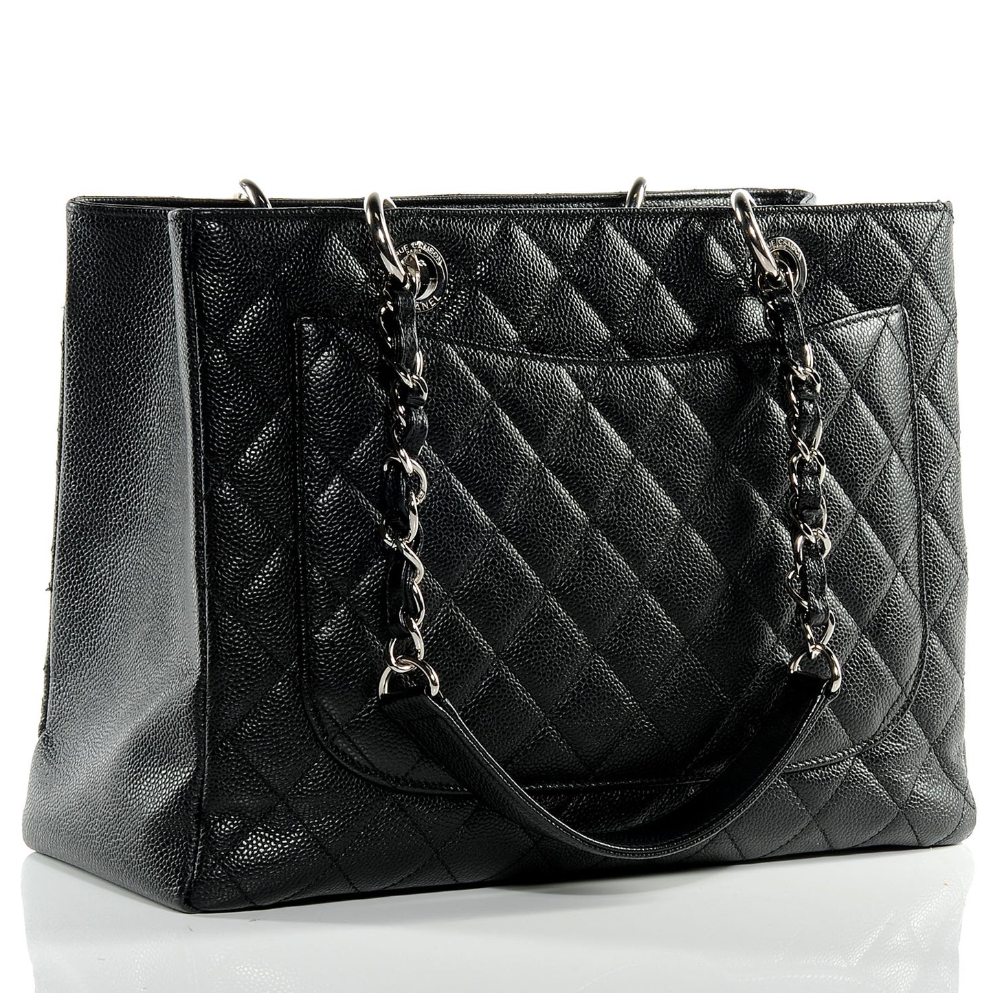 Caviar Grand Shopping Tote GST Black