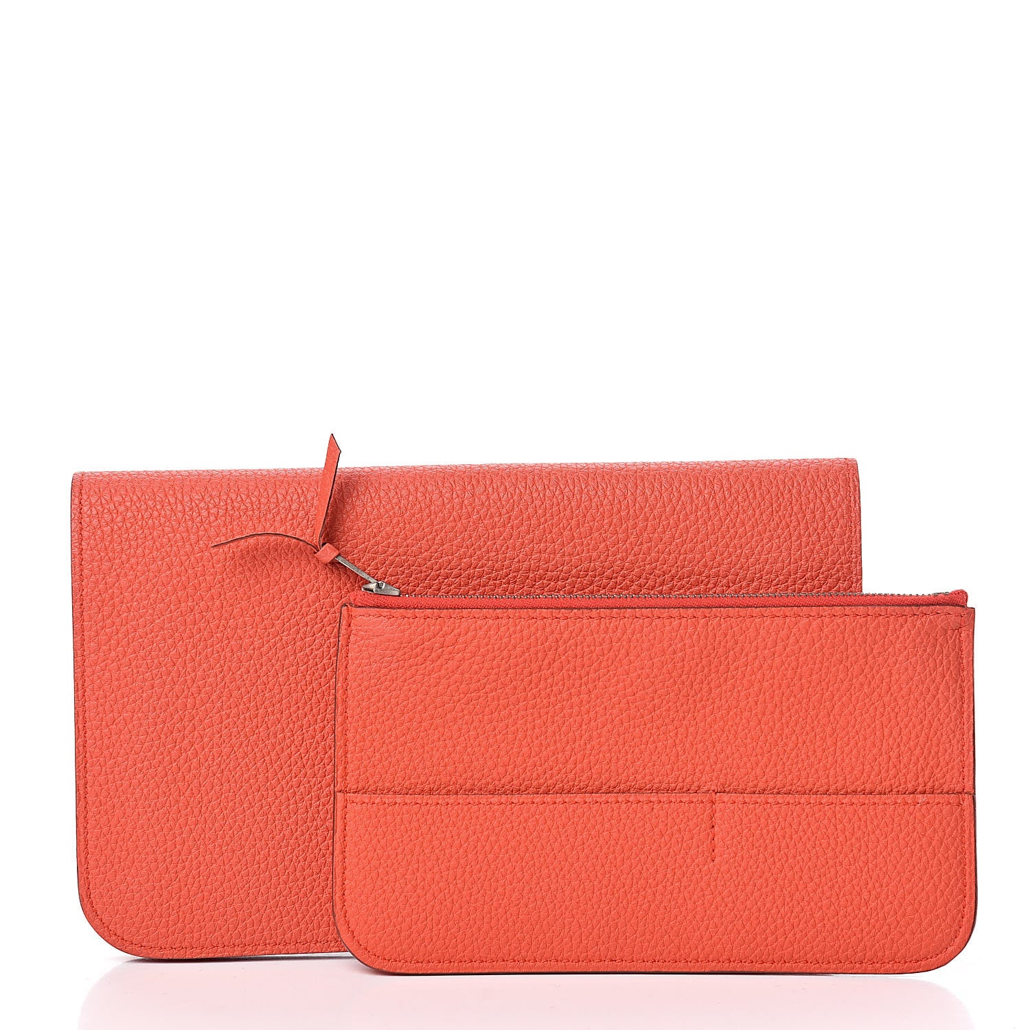 Hermes Togo Dogon Duo Wallet Capucine 3 of 9