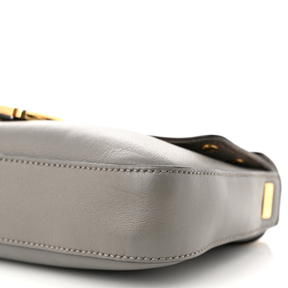 Fendi Vitello Grace FF 1974 Baguette Argilla Nuvola Fragola 10 of 11