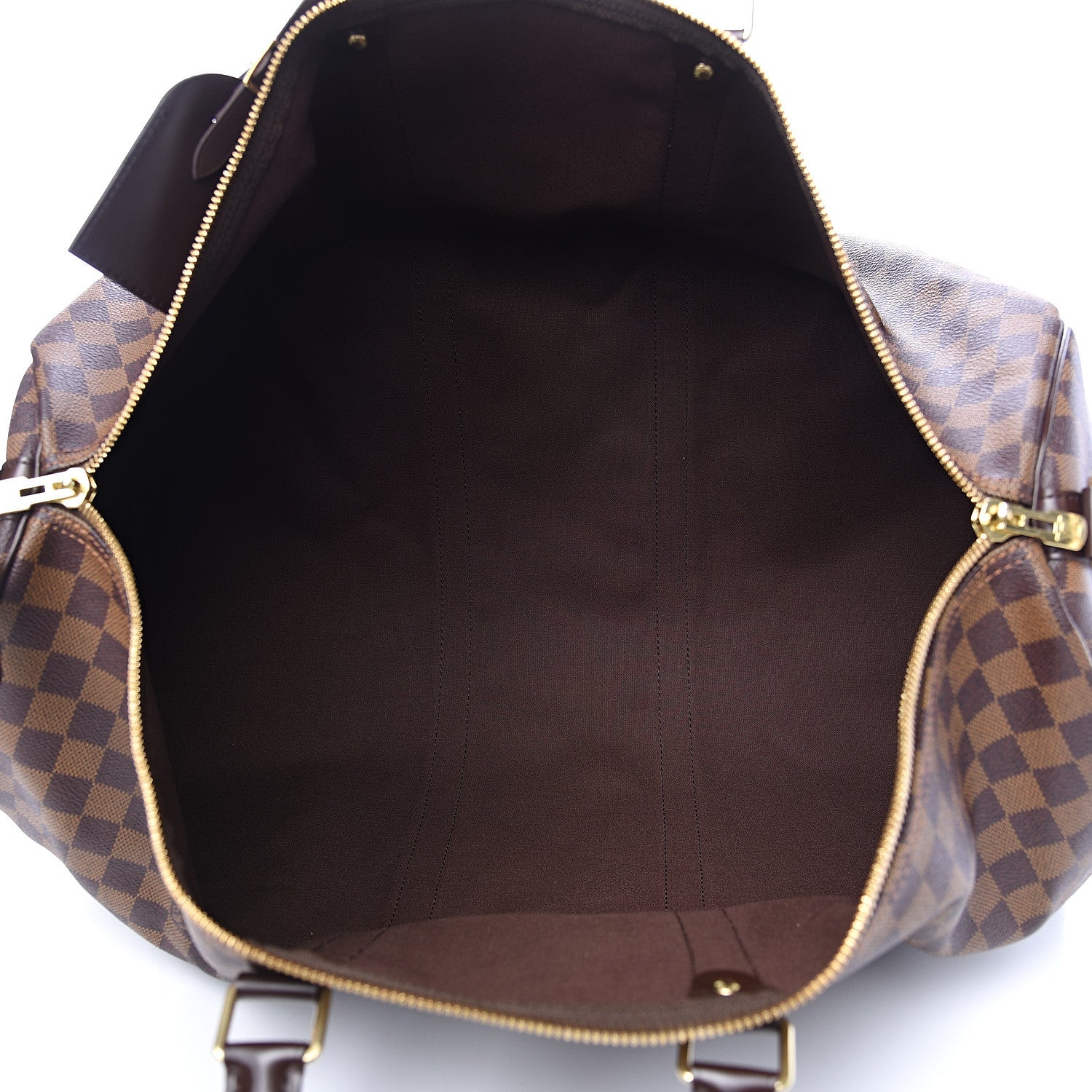 Louis Vuitton Damier Ebene Keepall Bandouliere 55 4 of 8