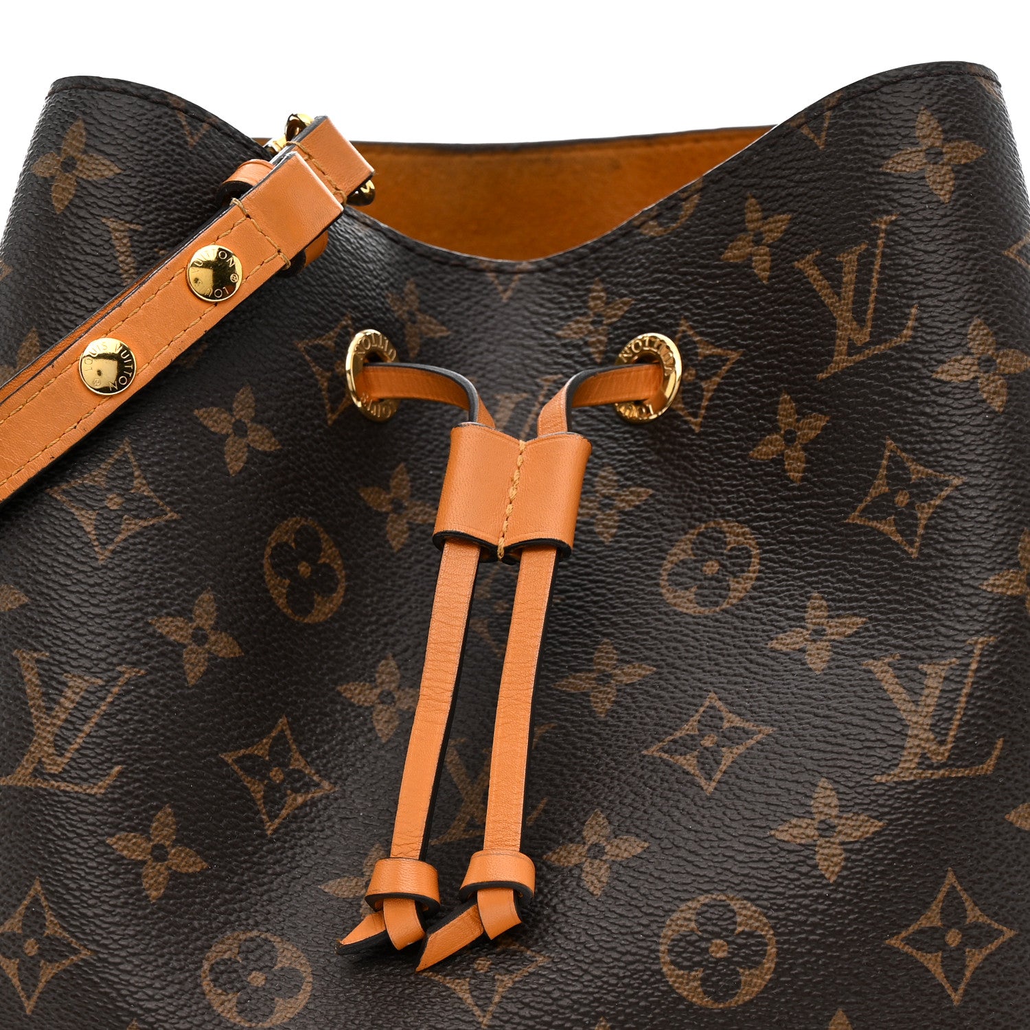 Louis Vuitton Monogram Neonoe MM Safran 8 of 13