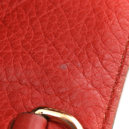 Gucci Pebbled Calfskin Medium Soho Chain Shoulder Bag Sun Orange 15 of 20