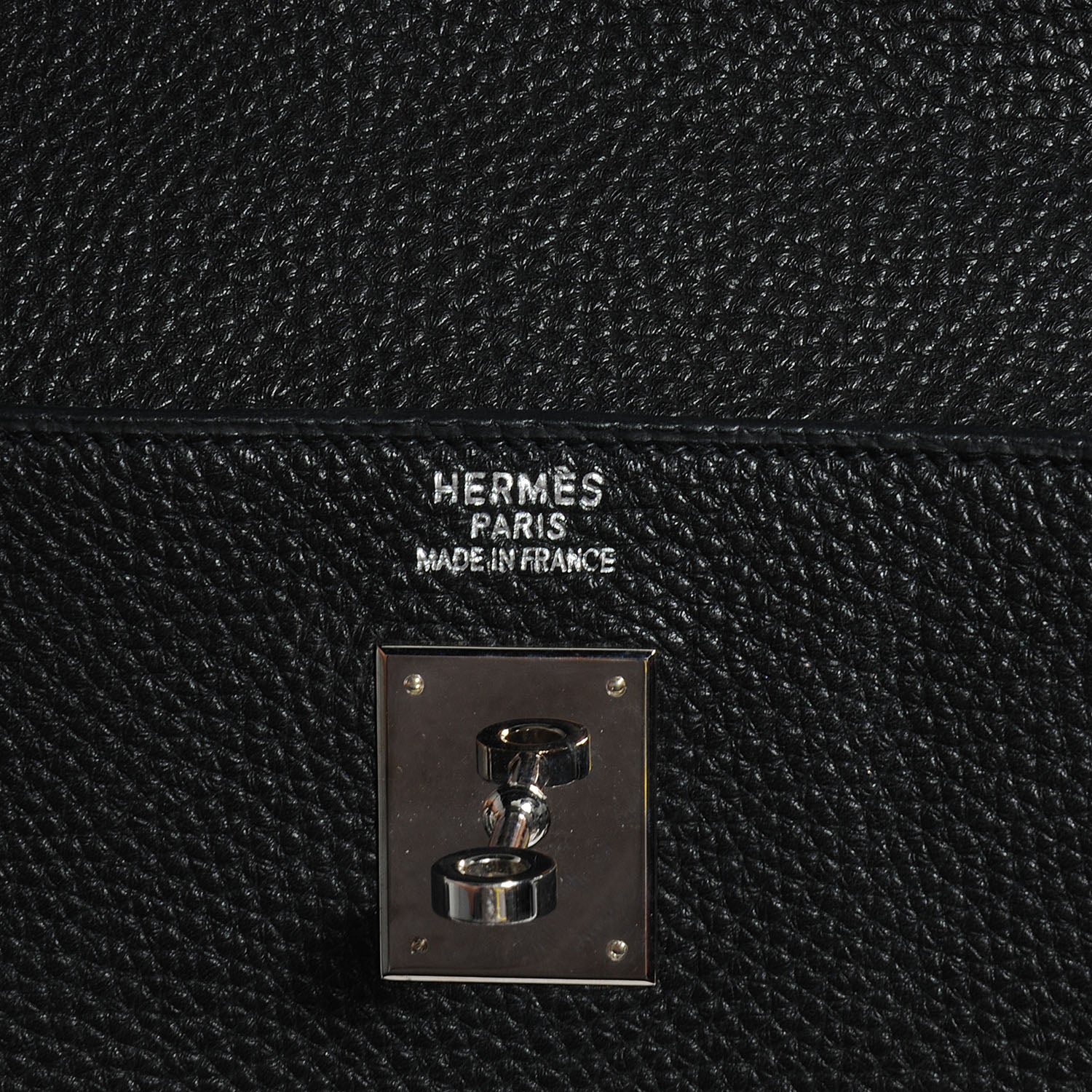 Hermes Togo Kelly 40 Black 6 of 10