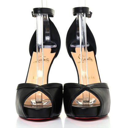 Christian Louboutin Kid Very Cathy 120 Pumps 40.5 Black 3 of 6