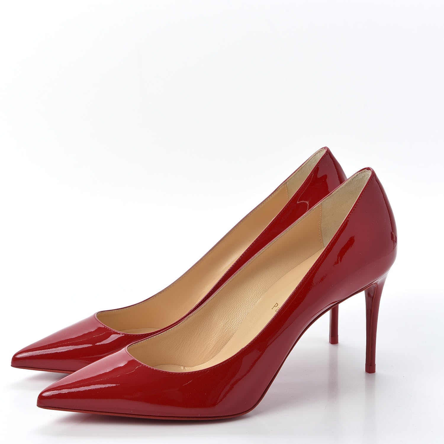 Christian Louboutin Patent Kate 85 Pumps 39.5 Loubi 2 of 9