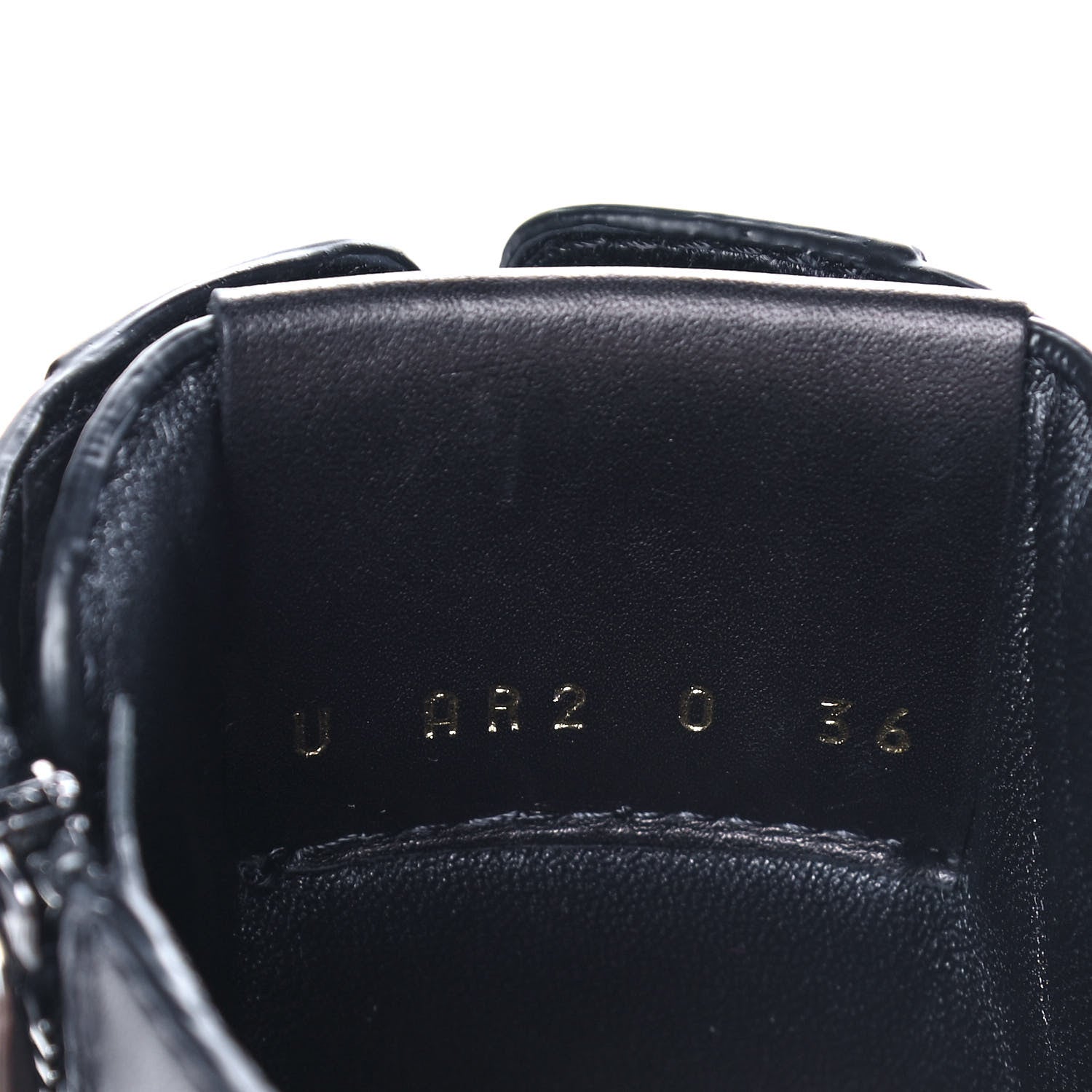 Valentino Garavani Calfskin VLOGO Uniqueform 55/85mm Flatform Lace Up Boots 36 Black 9 of 11