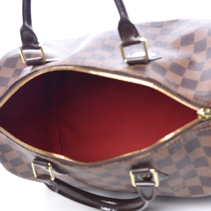 Louis Vuitton Damier Ebene Speedy 30 7 of 14