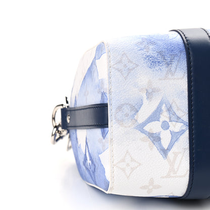 Louis Vuitton Monogram Watercolor City Keepall Blue Blue 8 of 8