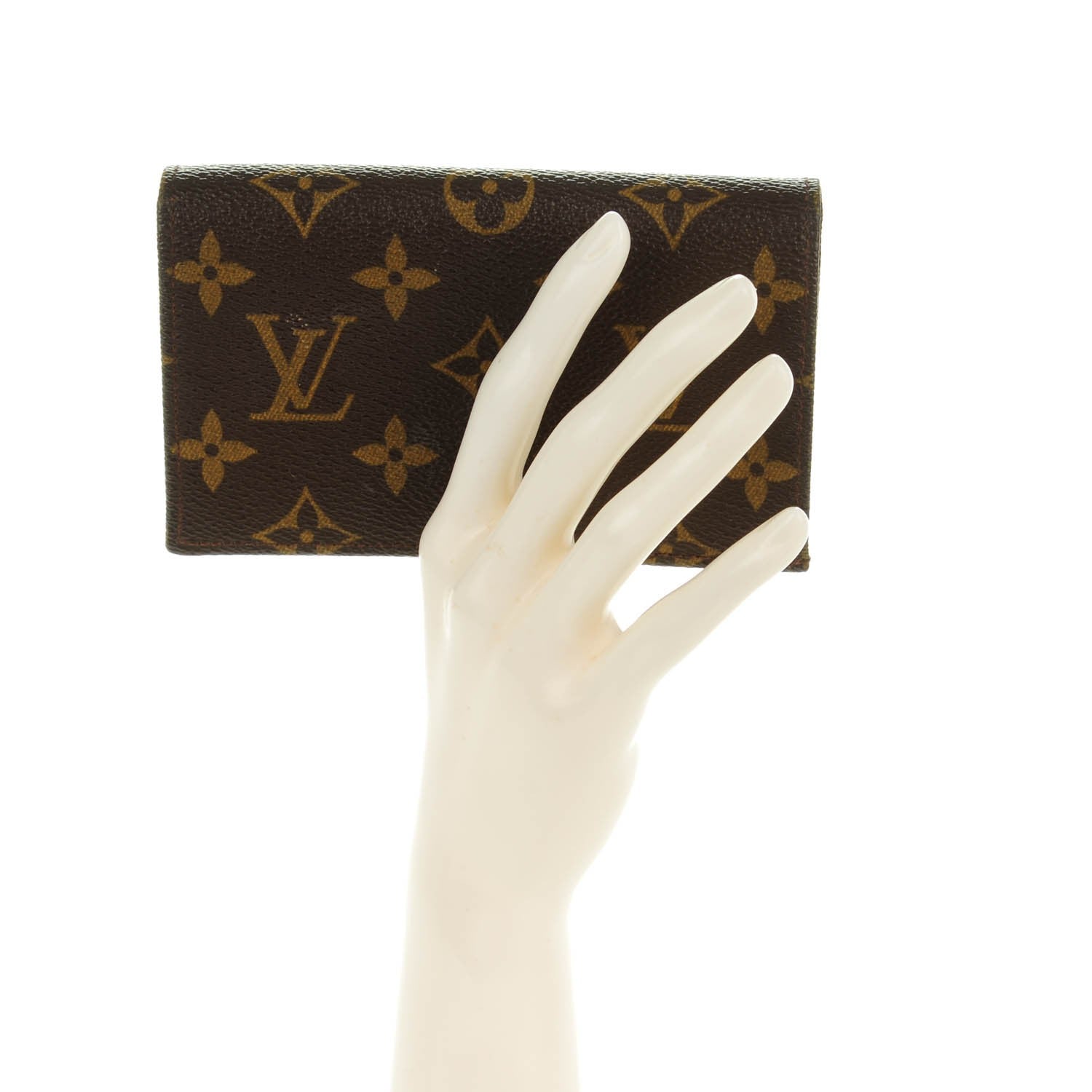 Louis Vuitton Monogram Porte-Monnaie Billets Tresor Wallet 2 of 8