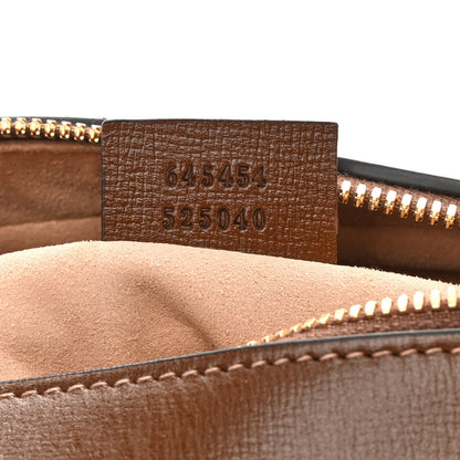 Gucci GG Supreme Monogram Small Horsebit 1955 Shoulder Bag Beige Brown Sugar 7 of 12