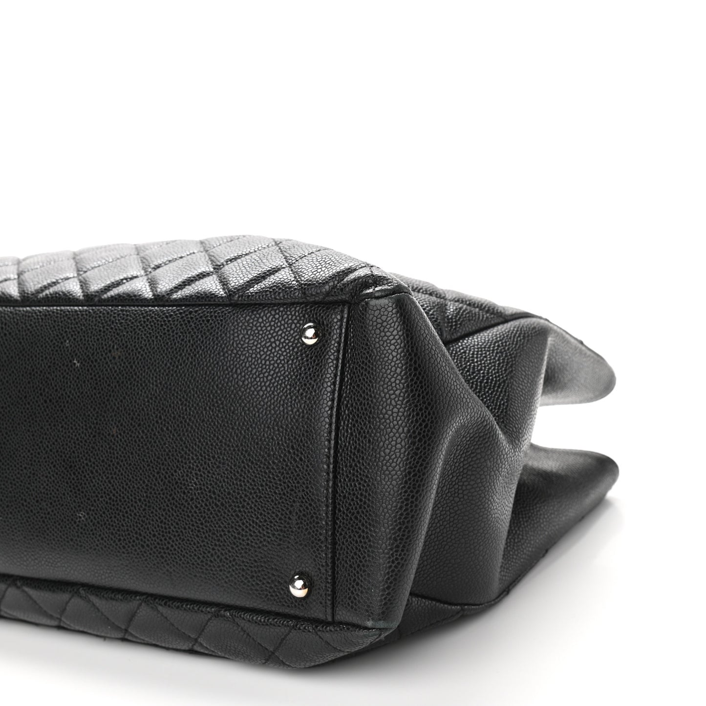 Caviar Quilted XL Grand Shopping Tote GST Black