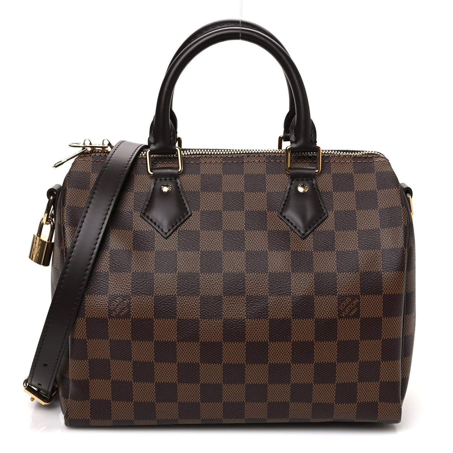 Damier Ebene Speedy Bandouliere 25