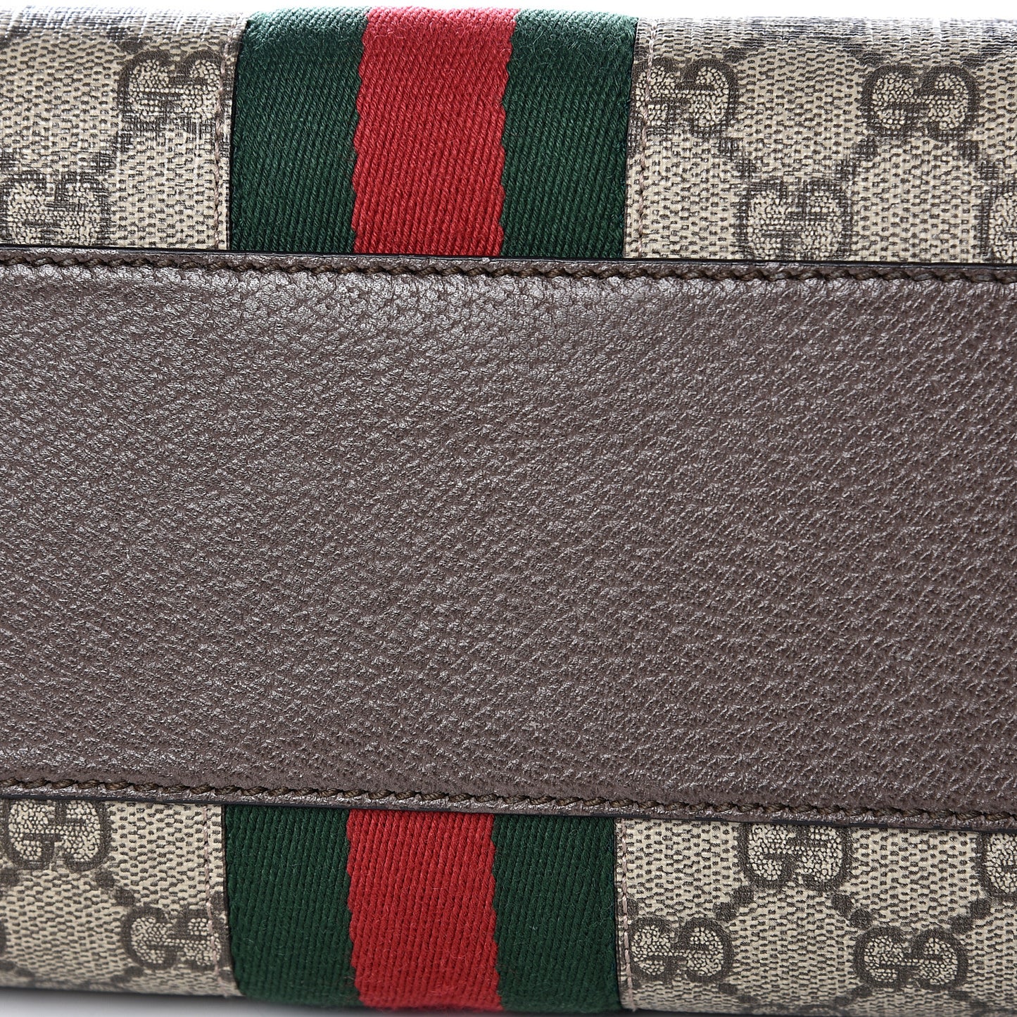 GG Supreme Monogram Web Medium Ophidia Boston Brown